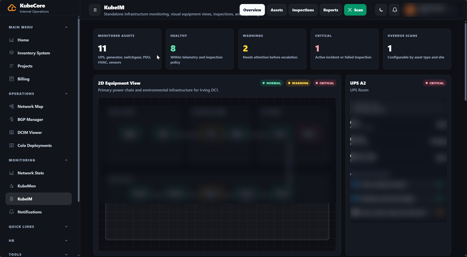 KubeIM interface preview