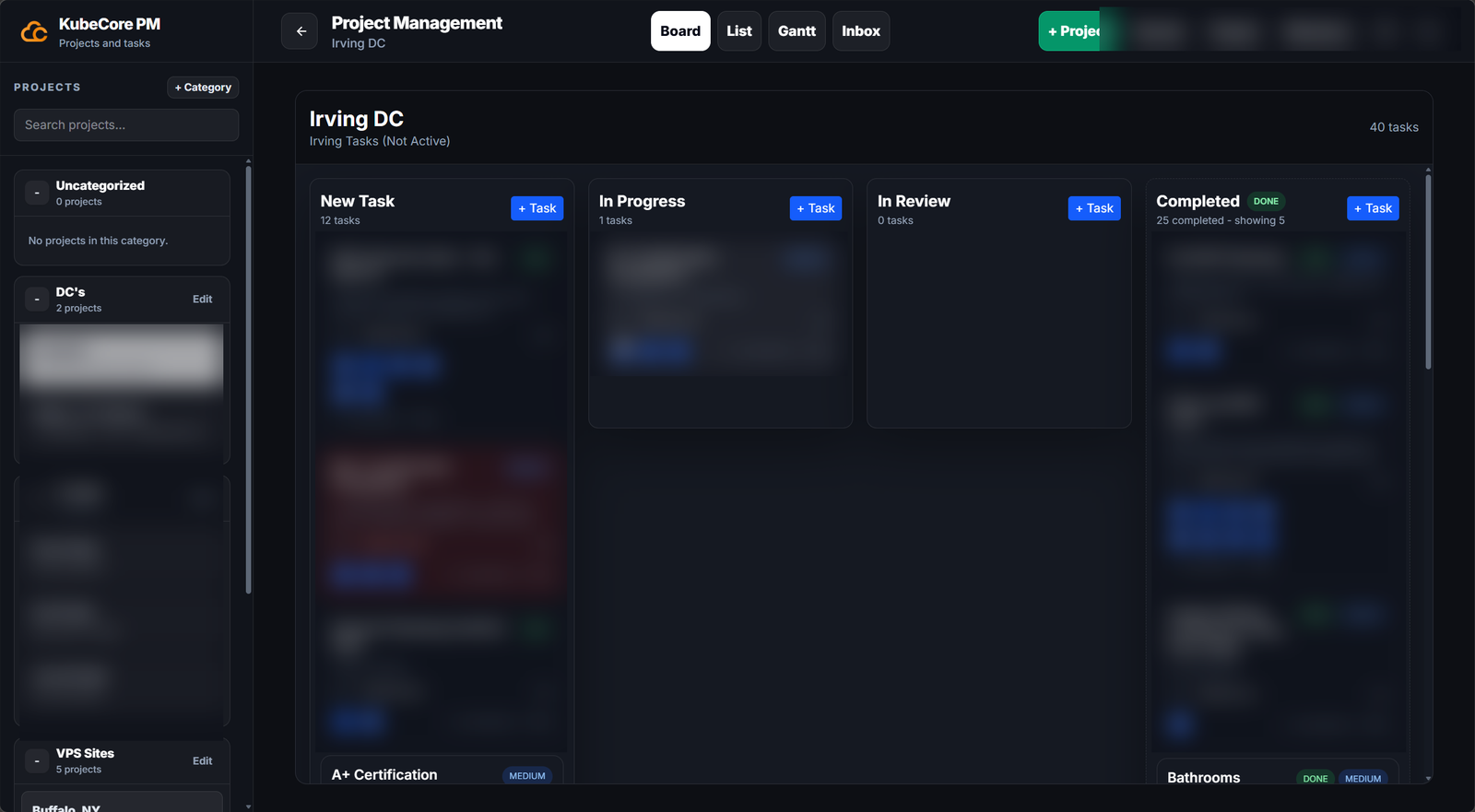 KubePM interface preview